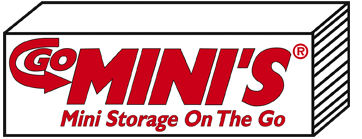 Logo, Go Mini's McLaughlin Container Services - Storage Units